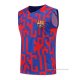 Camiseta de Entrenamiento Barcelona Sin Mangas 2022-2023 Rojo y Azul
