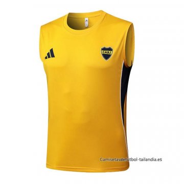 Camiseta de Entrenamiento Boca Juniors Sin Mangas 2025-2026 Amarillo