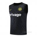 Camiseta de Entrenamiento Chelsea Sin Mangas 2022-2023 Negro