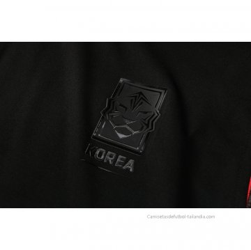 Camiseta de Entrenamiento Corea del Sur Sin Mangas 2021-2022 Negro