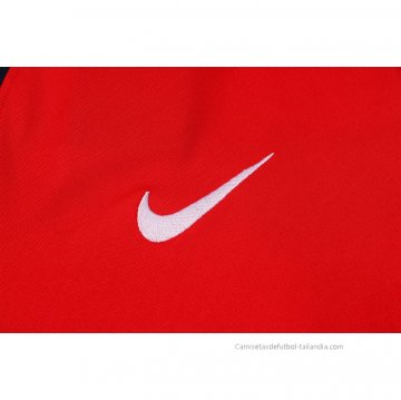 Camiseta de Entrenamiento Francia 2021-2022 Rojo