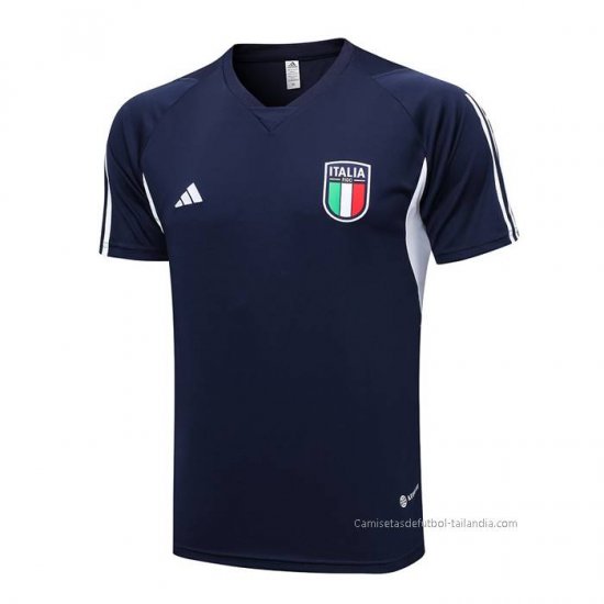 Camiseta de Entrenamiento Italia 2023-2024 Azul - Haga un click en la imagen para cerrar