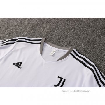 Camiseta de Entrenamiento Juventus 2021-2022 Blanco
