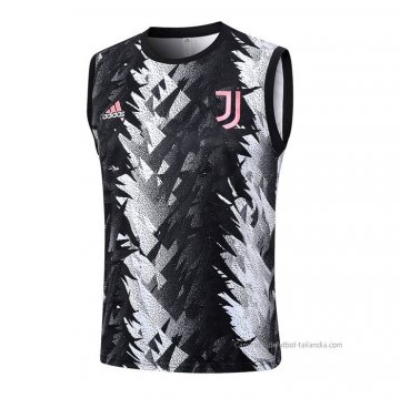 Camiseta de Entrenamiento Juventus Sin Mangas 2023-2024 Negro y Gris Camiseta de Entrenamiento Juventus Sin Mangas 2023-2024 Negro y Gris
