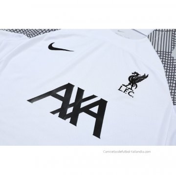 Camiseta de Entrenamiento Liverpool 2022-2023 Blanco