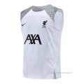 Camiseta de Entrenamiento Liverpool Sin Mangas 2022-2023 Blanco
