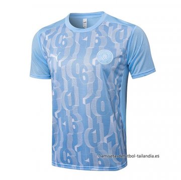 Camiseta de Entrenamiento Manchester City 2024-2025 Azul Camiseta de Entrenamiento Manchester City 2024-2025 Azul
