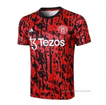 Camiseta de Entrenamiento Manchester United 2023-2024 Rojo Camiseta de Entrenamiento Manchester United 2023-2024 Rojo