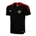 Camiseta de Entrenamiento Manchester United 2021-2022 Negro