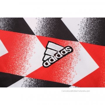 Camiseta de Entrenamiento Manchester United 2022-2023 Negro y Rojo
