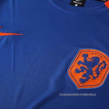 Camiseta de Entrenamiento Paises Bajos 2024-2025 Azul