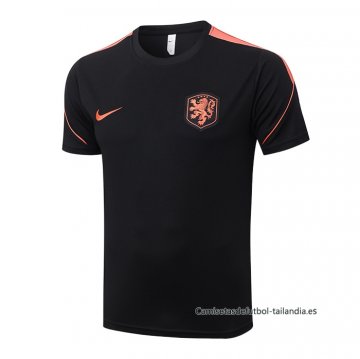 Camiseta de Entrenamiento Paises Bajos 2026-2027 Negro