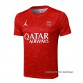 Camiseta de Entrenamiento Paris Saint-Germain Jordan 2024-2025 Rojo