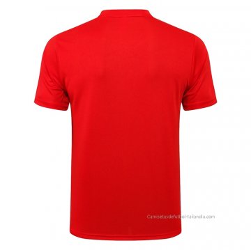 Camiseta de Entrenamiento Paris Saint-Germain Jordan 2021-2022 Rojo