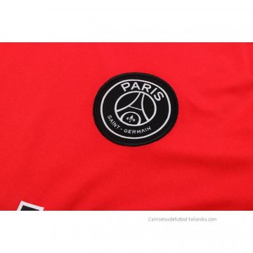 Camiseta de Entrenamiento Paris Saint-Germain Jordan 2022-2023 Rojo