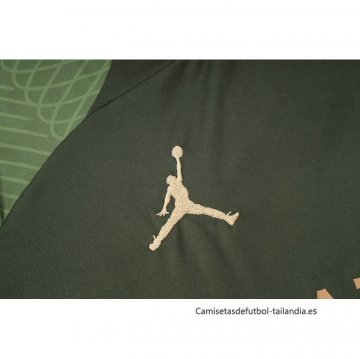 Camiseta de Entrenamiento Paris Saint-Germain Jordan 2024-2025 Verde