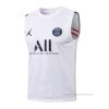 Camiseta de Entrenamiento Paris Saint-Germain Sin Mangas 2021-2022 Blanco