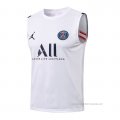 Camiseta de Entrenamiento Paris Saint-Germain Sin Mangas 2021-2022 Blanco