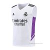 Camiseta de Entrenamiento Real Madrid Sin Mangas 2022-2023 Blanco Camiseta de Entrenamiento Real Madrid Sin Mangas 2022-2023 Blanco