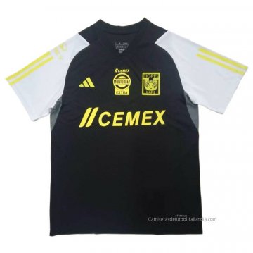 Camiseta de Entrenamiento Tigres UANL 2023-2024 Negro Camiseta de Entrenamiento Tigres UANL 2023-2024 Negro