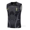 Camiseta de Entrenamiento Tottenham Hotspur Sin Mangas 2022-2023 Negro