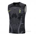 Camiseta de Entrenamiento Tottenham Hotspur Sin Mangas 2022-2023 Negro