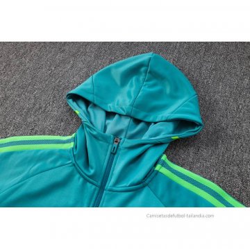 Chandal con Capucha del Juventus 2023-2024 Verde