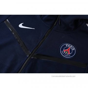 Chandal con Capucha del Paris Saint-Germain 2022-2023 Azul