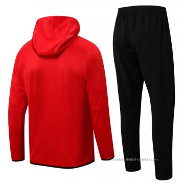 Chandal con Capucha del Paris Saint-Germain 2022-2023 Rojo