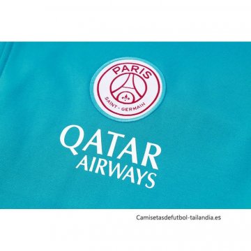 Chandal con Capucha del Paris Saint-Germain 2024-2025 Verde