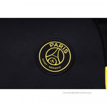 Chandal con Capucha del Paris Saint-Germain Jordan 2023-2024 Negro