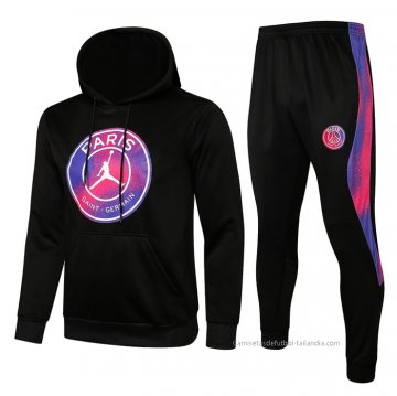 Chandal con Capucha del Paris Saint-Germain Jordan Nino 2021-2022 Negro Chandal con Capucha del Paris Saint-Germain Jordan Nino 2021-2022 Negro