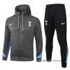 Chandal con Capucha del Tottenham Hotspur 2024-2025 Gris Chandal con Capucha del Tottenham Hotspur 2024-2025 Gris