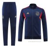 Chandal de Chaqueta del Ajax 2022-2023 Azul Chandal de Chaqueta del Ajax 2022-2023 Azul