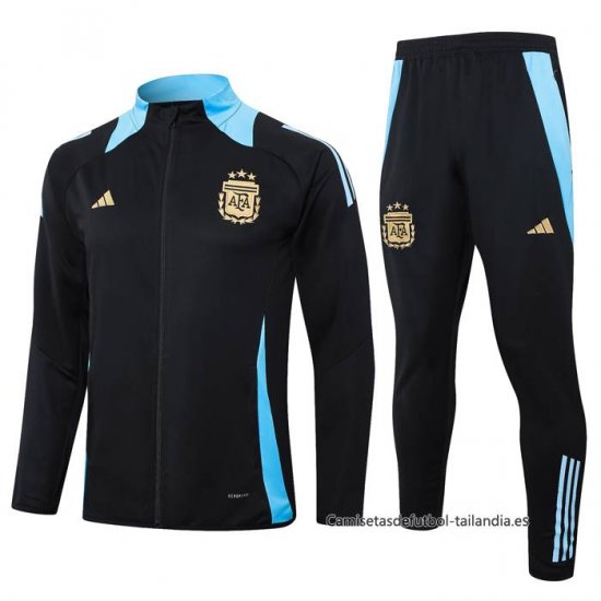 Chandal de Chaqueta del Argentina 2024-2025 Negro - Haga un click en la imagen para cerrar