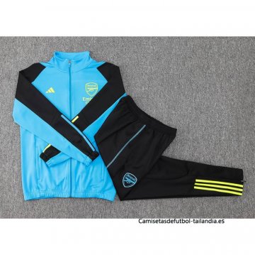 Chandal de Chaqueta del Arsenal 2023-2024 Azul