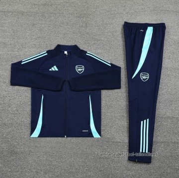 Chandal de Chaqueta del Arsenal 2024-2025 Azul Oscuro