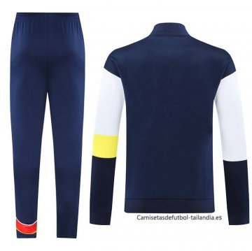 Chandal de Chaqueta del Arsenal 2025-2026 Azul Rojo
