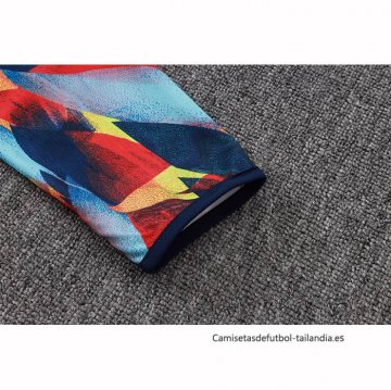 Chandal de Chaqueta del Arsenal Nino 2025-2026 Azul Amarillo Rojo