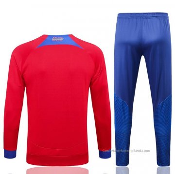 Chandal de Chaqueta del Atletico Madrid 2022-2023 Rojo
