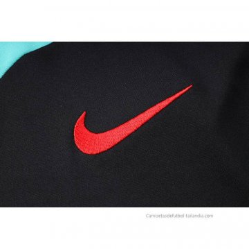 Chandal de Chaqueta del Barcelona 2022-2023 Negro
