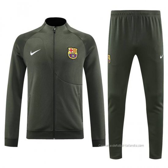 Chandal de Chaqueta del Barcelona 2023-2024 Verde - Haga un click en la imagen para cerrar
