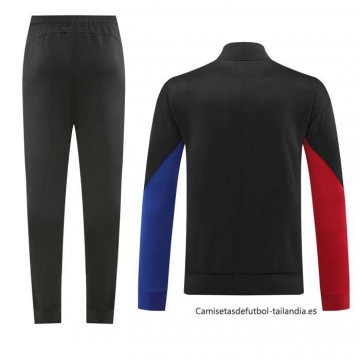 Chandal de Chaqueta del Barcelona 2024-2025 Negro