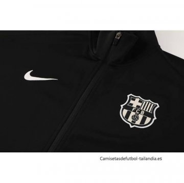 Chandal de Chaqueta del Barcelona 2024-2025 Negro