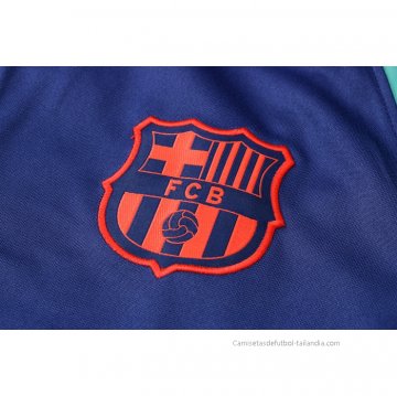 Chandal de Chaqueta del Barcelona 2021-2022 Azul