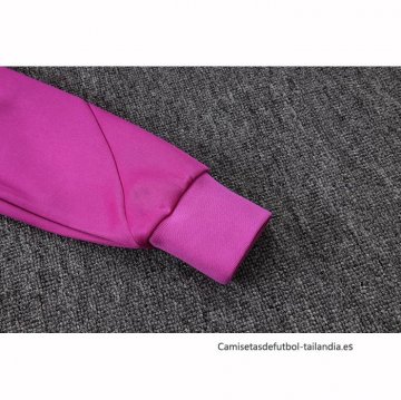 Chandal de Chaqueta del Barcelona Nino 2025-2026 Purpura