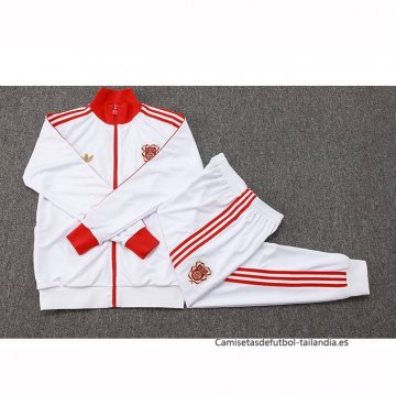 Chandal de Chaqueta del Bayern Munich 125 Aniversario 2025-2026 Blanco