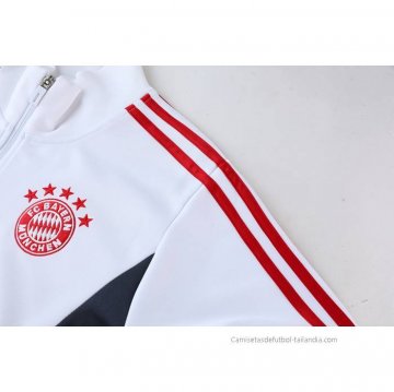 Chandal de Chaqueta del Bayern Munich Nino 2022-2023 Blanco