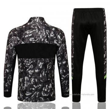 Chandal de Chaqueta del Borussia Dortmund 2021-2022 Negro