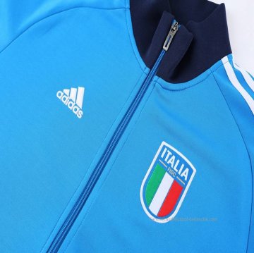 Chandal de Chaqueta del Italia 2022 Azul y Negro